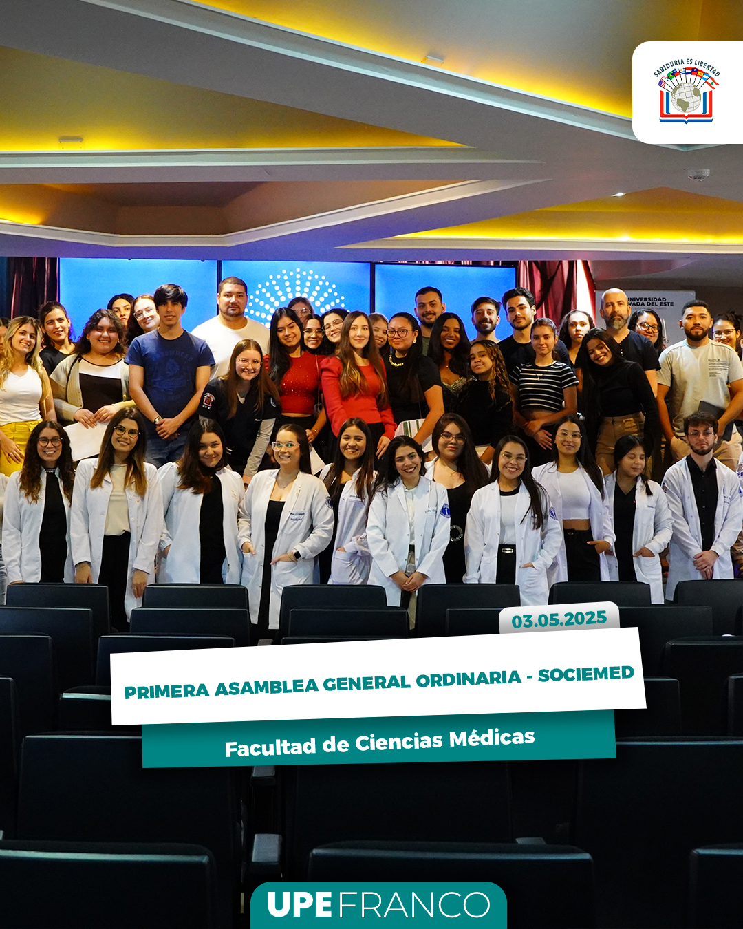 Primera Asamblea Ordinaria: Sociedad Científica de Estudiantes de Medicina
